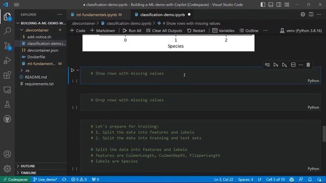 Learning AI with GitHub Copilot: Building a classifier model with GitHub Copilot [Part 3 of 6] смотреть онлайн