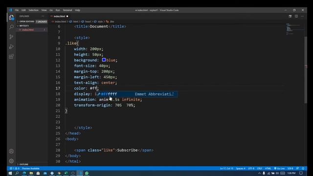Text animation || Display inline block || Transform-origin || Html 5 & Css 3 bangla tutorials 2021 смотреть онлайн