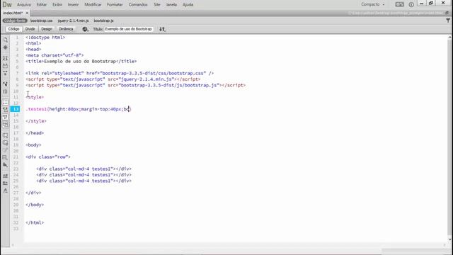 Como instalar o Bootstrap смотреть онлайн