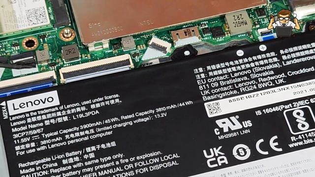 ?️ Lenovo ThinkBook 14 Gen 2 - Disassembly And Upgrade Options