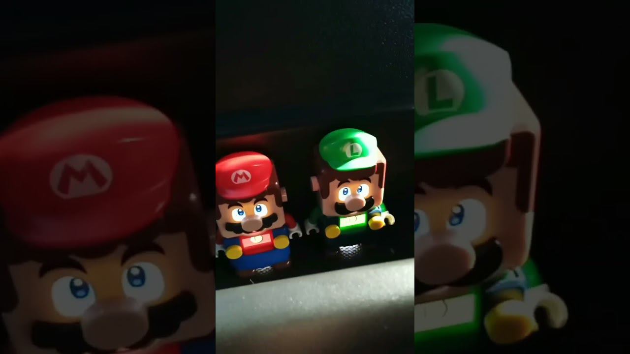 Lego Super Mario coin automobile! Lego Super Mario and Luigi getting free coins Peach! #shorts trick смотреть онлайн