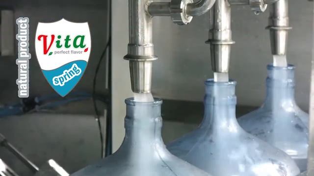 Розлив воды Вита Спринг 19 л смотреть онлайн