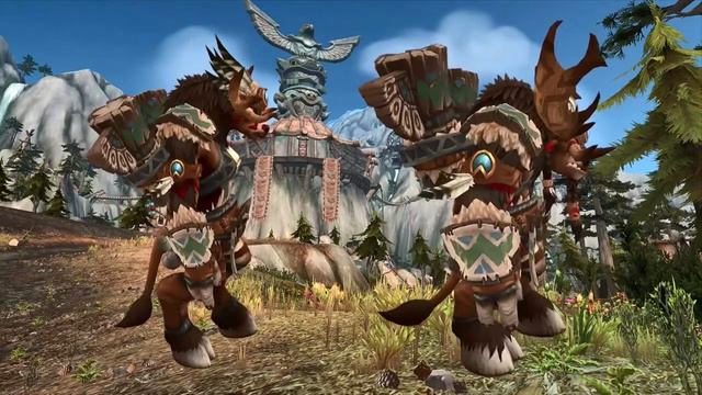 Highmountain Tauren | NEW RACE | World of Warcraft: Battle for Azeroth | WoW 8.0.0 смотреть онлайн