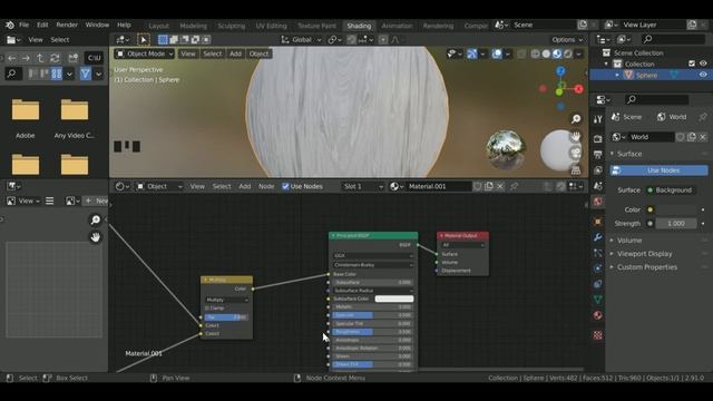 Create Floor Texture in Eevee Just using this Nodes Setup - Procedural Floor Texture смотреть онлайн