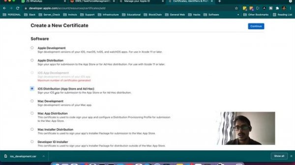 How to Create Apple Developer Certificates, Provisioning profiles and AppID's?