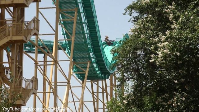 Journey to Atlantis (Off-ride HD) SeaWorld San Antonio смотреть онлайн