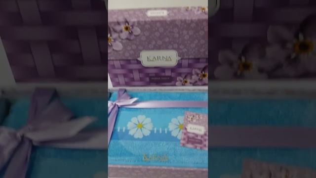 Комплект полотенец бамбук "PAPATYA" смотреть онлайн