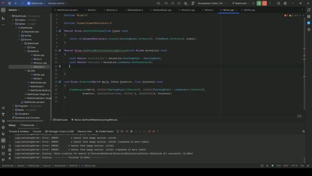 12. Line Intersection | Essential Mathematics for Game Programming in UE 5.3 смотреть онлайн