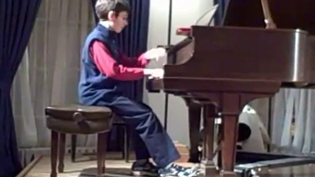 Vikram Norton Age 11 Performing Grieg's Wedding Day At Troldhaugen On Jan 24 2009