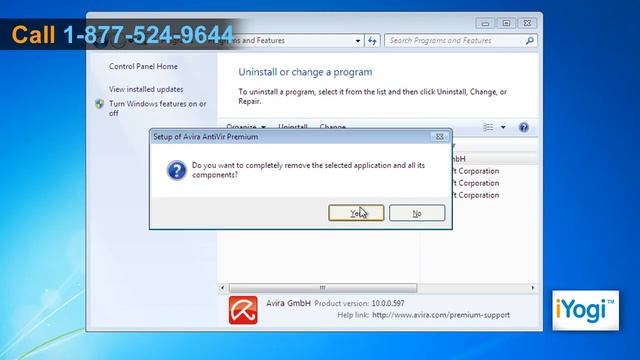 Uninstall Avira® AntiVir from a Windows® 7-based PC смотреть онлайн
