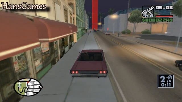 GTA San Andreas - Миссия 10 : "Высокие ставки, низкая подвеска" смотреть онлайн