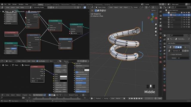 [Tut] UV Map in Blender Geometry Nodes 3.0 Field смотреть онлайн