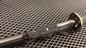 Японский Меч Катана (Katana) Китайского производства из «Дамасской» стали за 26000 рублей! (Обзор)