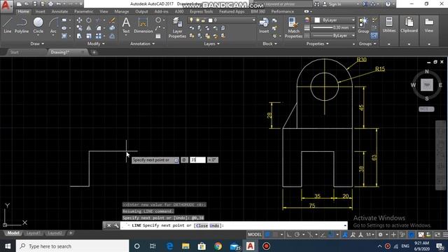 AutoCAD 15 / drawing & modify tools смотреть онлайн