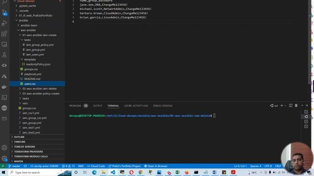 Ansible AWS IAM Automation Project смотреть онлайн