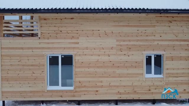 Видео обзор каркасного дома 8х10 от ПЗСК.Каркасный дом 8 на 10. деревня Резвых Всеволожского района смотреть онлайн