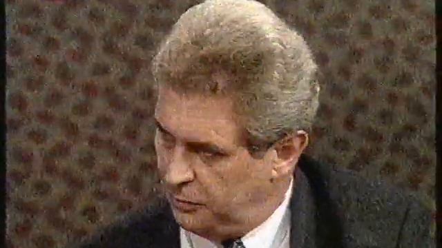 7 čili 7 dní - Zeman vs Klaus смотреть онлайн