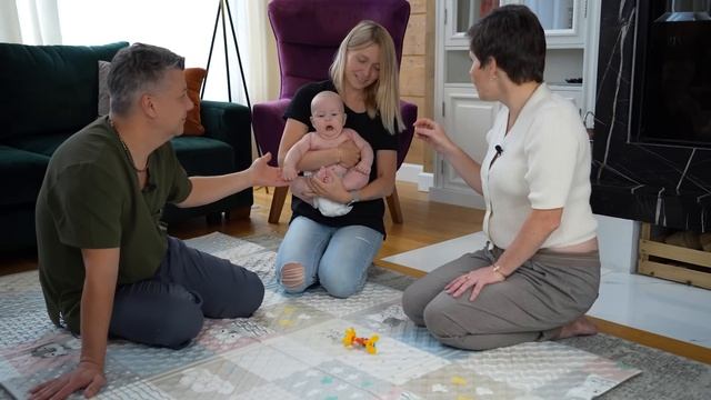 Плач ребенка – это НОРМАЛЬНО! / Диагностика развития малышка в 3 месяца