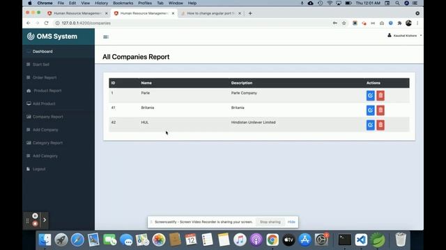 Order Management System | Spring Boot Angular Project Tutorial | Spring Boot CRUD Project смотреть онлайн
