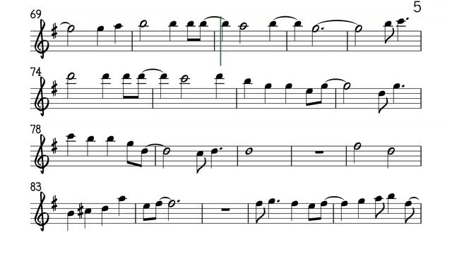I WON'T LAST A DAY WITHOUT YOU BOSSA Flute Violin Sheet Music Backing Track Play Along Partitura смотреть онлайн