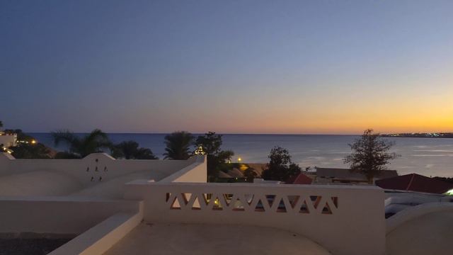 Moevenpick, Sharm-el-Seikh 20.01.2020., panorama from the balcony. 4K. смотреть онлайн