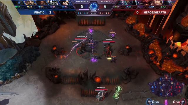 HGC Western Clash – Fnatic против HeroesHearth (Игра 5) смотреть онлайн