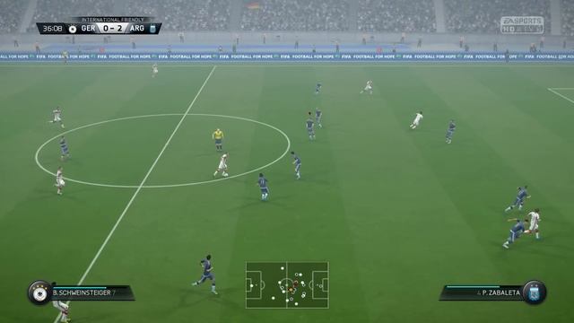 FIFA 16 | Germany vs Argentina - Full Gameplay (PS4/Xbox One) смотреть онлайн
