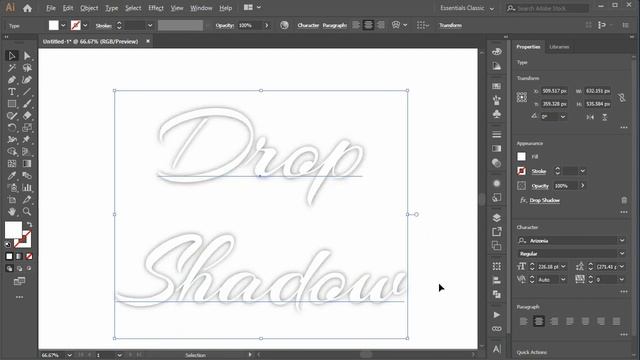 How To Add Drop Shadow in Illustrator | Tutorial смотреть онлайн