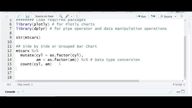 R Plotly Tutorial | Grouped Bar Chart | Plotly in R смотреть онлайн
