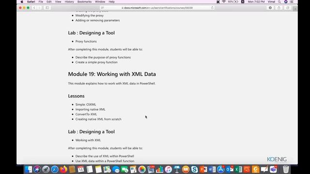 Learn MS-55039: Windows Power Shell Scripting and Tool making online | Koenig Solutions смотреть онлайн