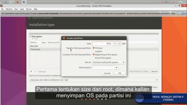 Tutorial Install Linux Ubuntu dengan Oracle VM VirtualBox смотреть онлайн