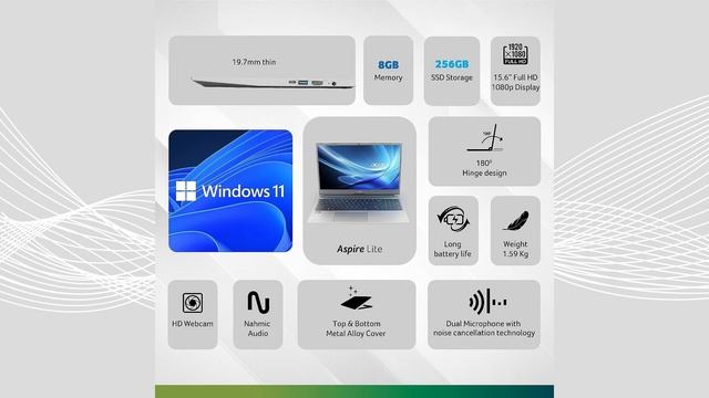 Acer Aspire Lite 11th Gen Intel Core i3 1115G4 Laptop | Budget Laptop Under ₹30k смотреть онлайн