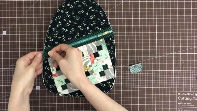 퀼트 No.051 슬링백(sling-bag)만들기, How to make, 퀼트 가방 만들기, 사각 원단 조각 패치워크 смотреть онлайн