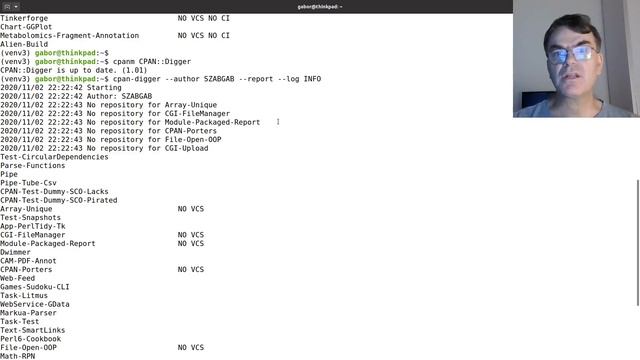 CPAN Digger v1.01 to find out which packages are missing VCS link or CI configuration смотреть онлайн
