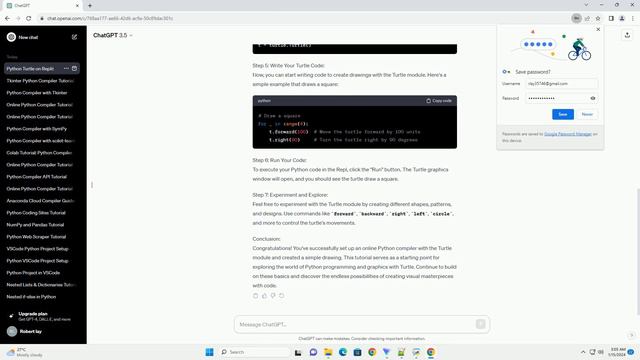 online python compiler with turtle module смотреть онлайн