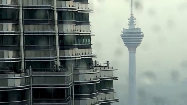 Malaysia Petronas Towers - Top View смотреть онлайн