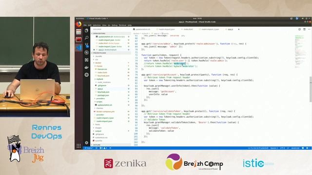 [Rennes DevOps - BreizhJUG] Sécurisez vos applications avec Keycloak - Jérôme Marchand смотреть онлайн