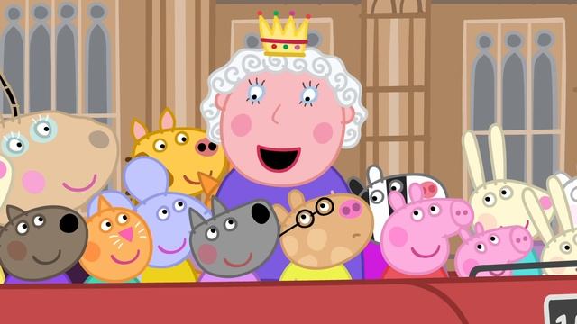 Fun Cartoons for Kids - Peppa Pig Goes to London смотреть онлайн