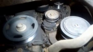 ПАССАТ Б7 1 4  ЗАМЕНА ПОМПЫ