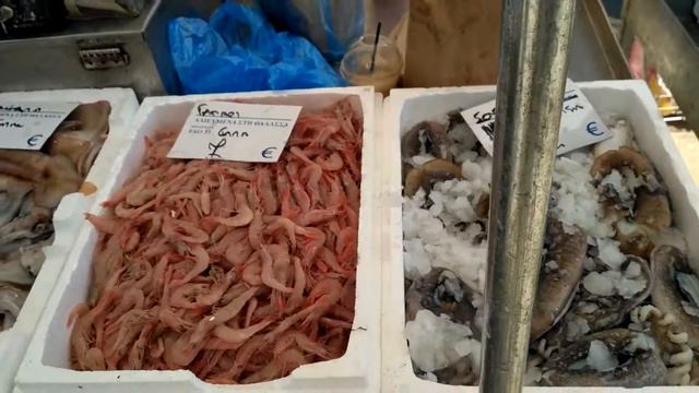 Цены на рынке как у нас !! Греция , Апрель ,19 год ! смотреть онлайн