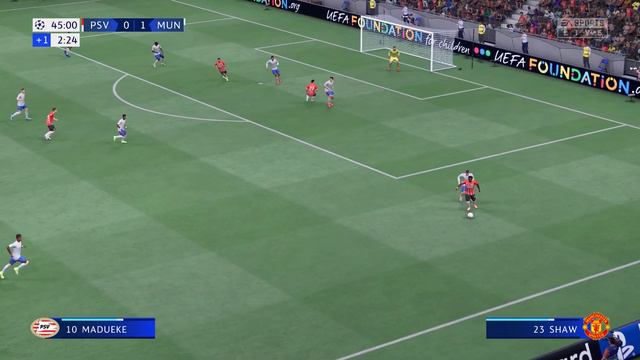 FIFA 22 | PSV vs Manchester United - UCL UEFA Champions League - Full Gameplay смотреть онлайн