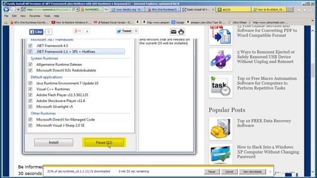 AIO Runtimes pack (0xc000007b) смотреть онлайн