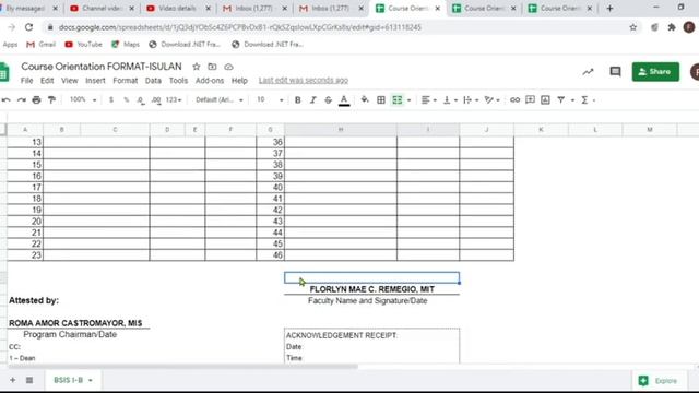 Demonstration on How to Fill-up the Class Orientation Form смотреть онлайн