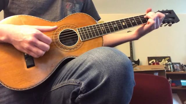 1915 Washburn Style 24 3/4 Scale Guitar смотреть онлайн