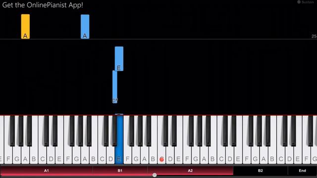 Luigi's Mansion Theme - EASY Piano Tutorial смотреть онлайн
