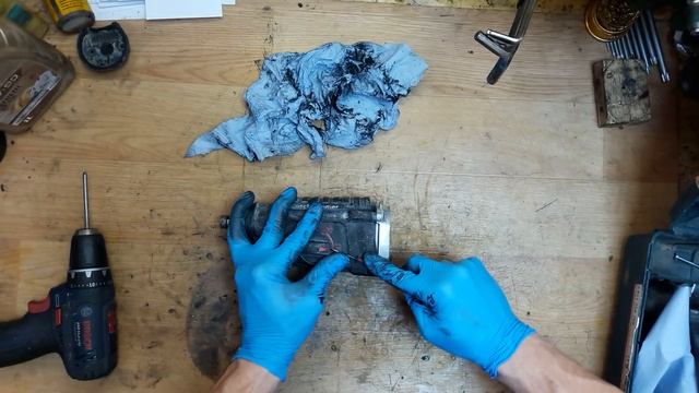 How to disassemble Bosch GBH2-26 DFR rotary hammer drill clutch hammer problem смотреть онлайн
