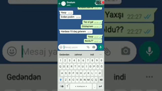 Dünyanın ən Qorxulu WhatsApp Yazışmaları