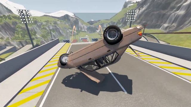 Satisfying Rollover Crashes #13 BeamNG Drive | Crash Blasters смотреть онлайн
