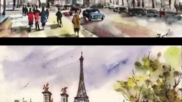 Булат Окуджава - Парижская фантазия смотреть онлайн