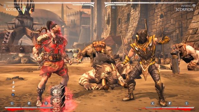 Mortal Kombat X: How To Play Kotal Kahn (Blood God) Most Damaging Practical Combos And Tips смотреть онлайн